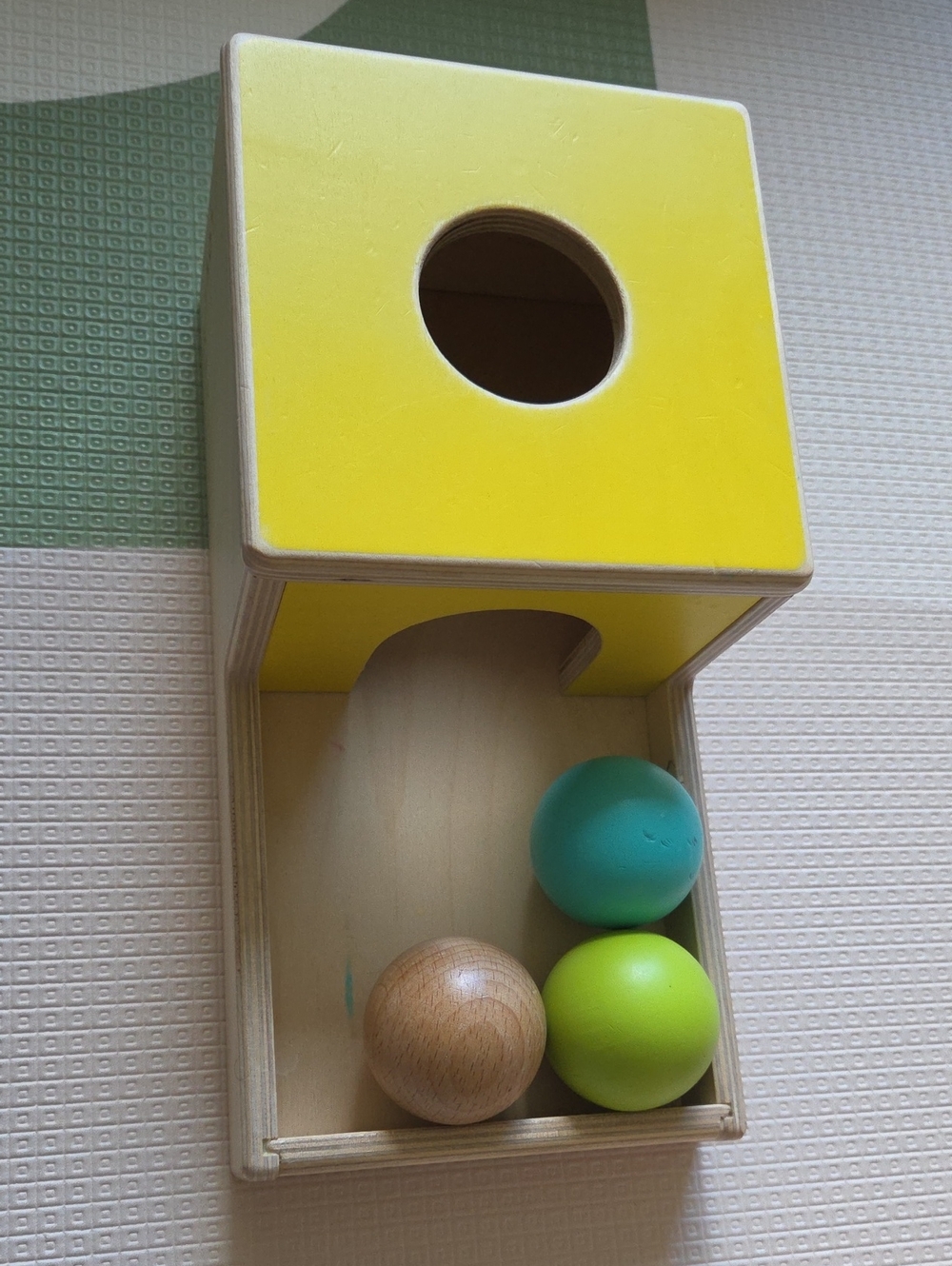 Lovebery The Inspector Wooden Ball Drop  With 3 Wooden Balls